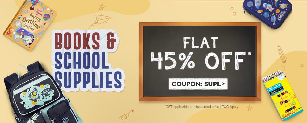 Get Flat 45% discount on select products