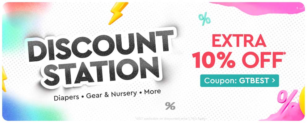 Get Extra 10% OFF on Best Selling Baby Gear Products