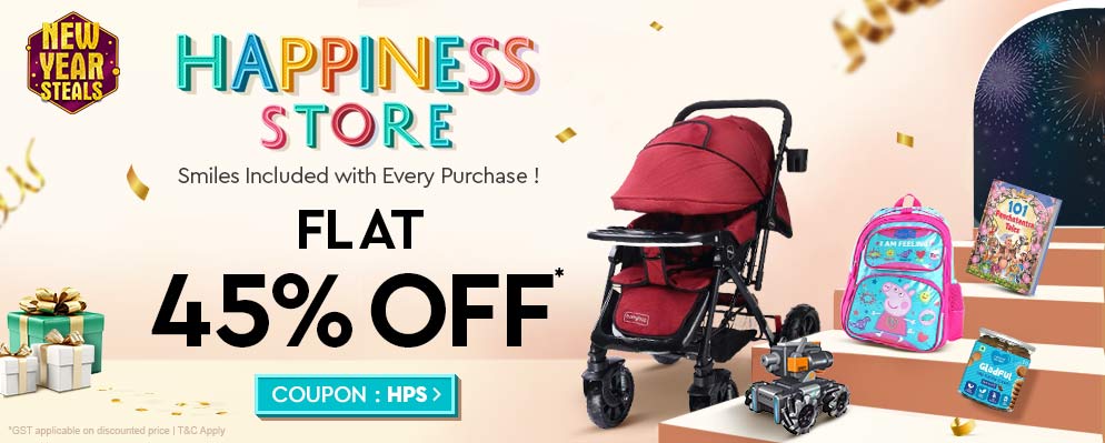 Get 45% Discount on Baby gear, nursery and more