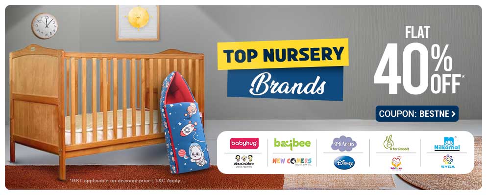 Get Flat 40% OFF on Best Selling Baby Gears