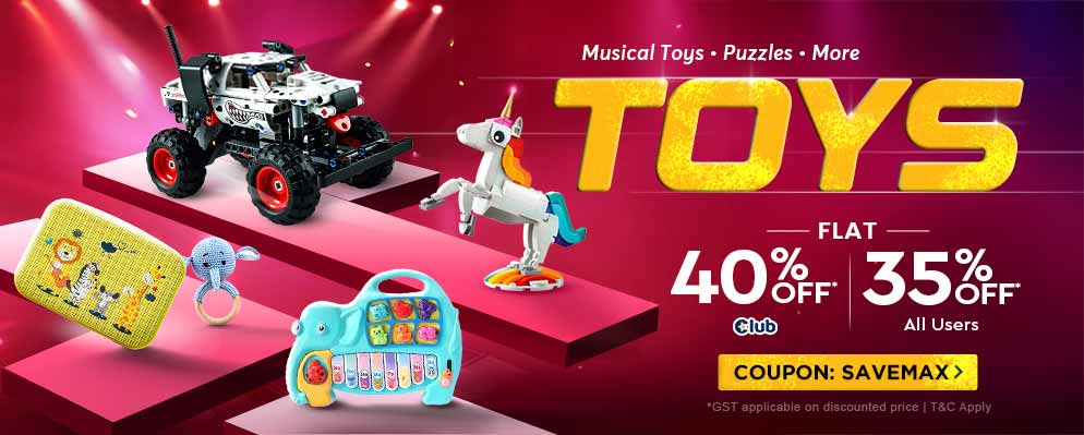 Up To 40% discount on Toys, Kids Fashion and More