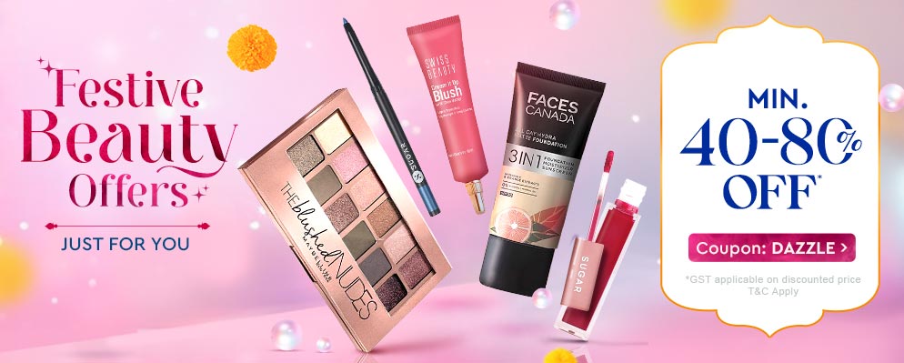 Get Up To 80% Discount on Beauty Products