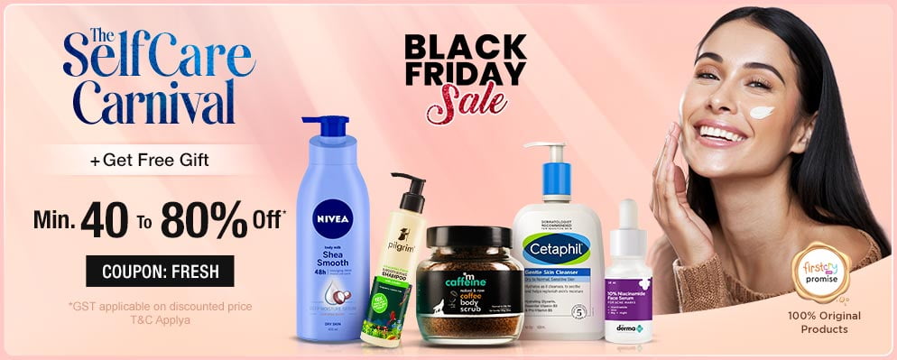 Flat 40% Discount on Best Selling Cleanser, Moisturizer and more