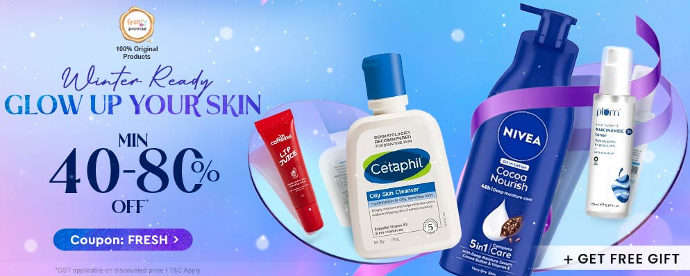 Avail Upto 80% OFF on Branded Body Care Products