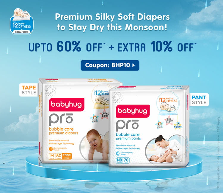Babyhug Diaper Monsoon Offer