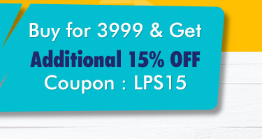 Buy for 3999 & Get additional 15% off