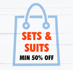 sets and suits Min. 50% Off
