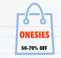 Onesies 50-70% off