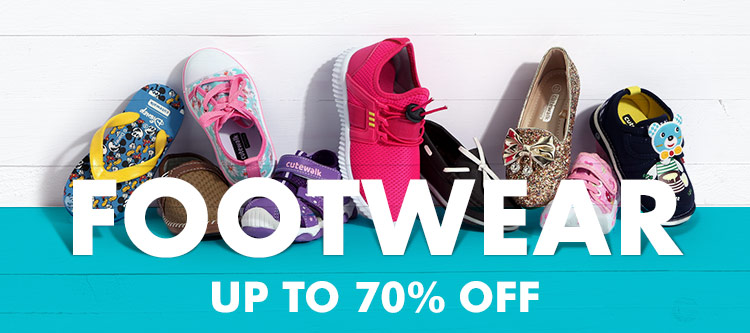 Footwear Up To 70% Off