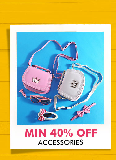 Min 40% Off Accessories