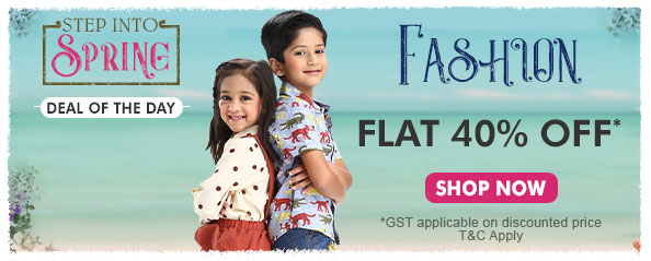 firstcry - Avail 40% OFF on Kids Fashion apparels and accessories