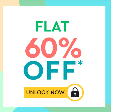 FLAT 60% OFF*
