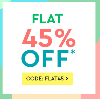 FLAT 45% OFF*