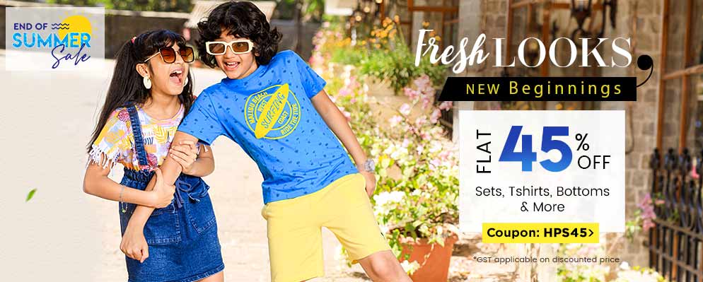 45% Discount on most products