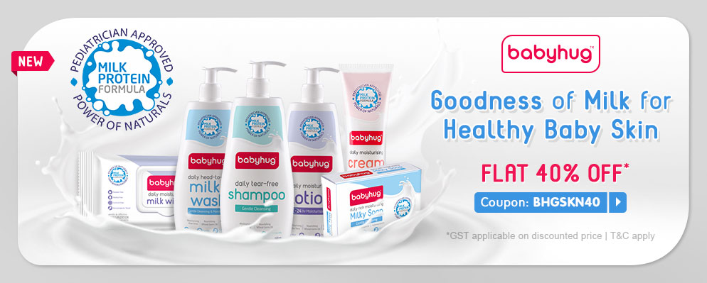 firstcry.com - 40% off on Babyhug Skin Care Range