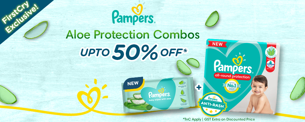 firstcry.com - Upto 50% off on Pampers Skin Safe Combo