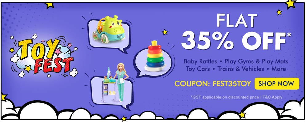 firstcry.com - 35% Discount on Kids Toys