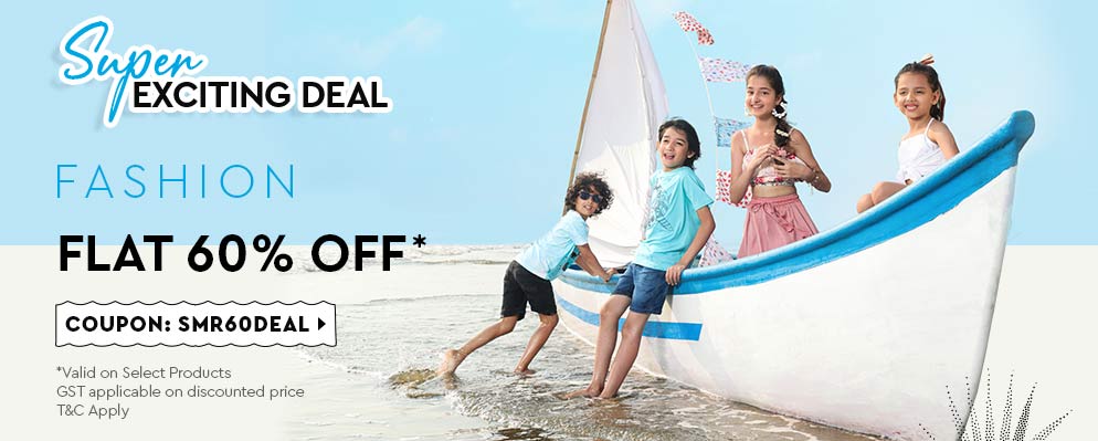 Firstcry - Avail Flat 60% off