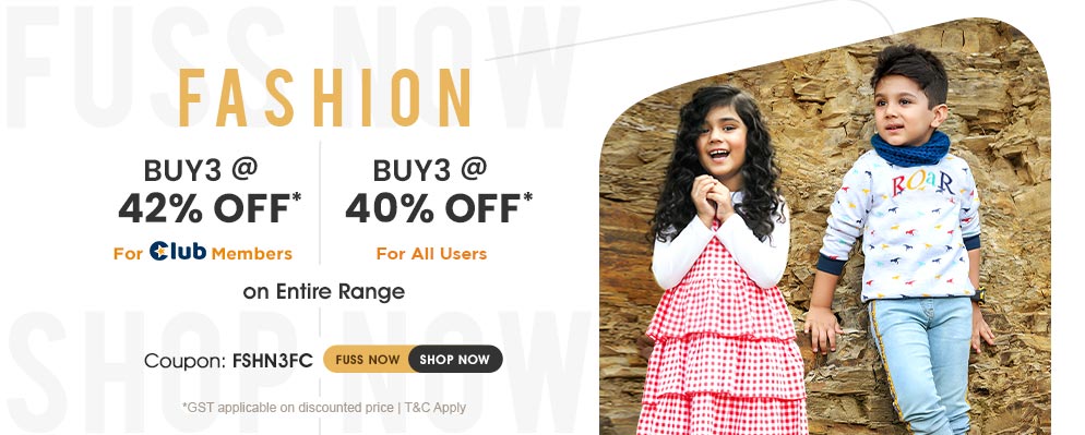 firstcry.com - 40% Off on 3 Fashion Products