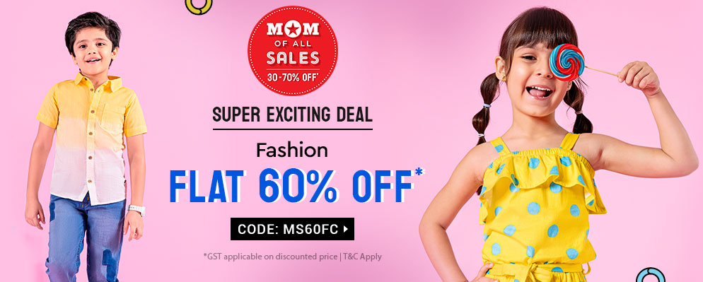 firstcry.com - Flat 60% Discount