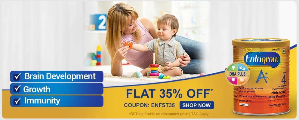 firstcry.com - 35% off on Enfagrow baby care range Range