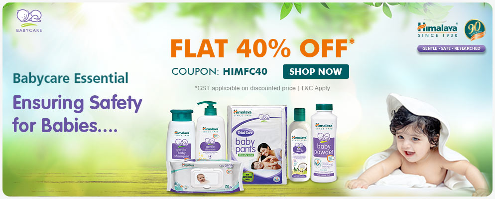 firstcry.com - Avail 40% Off on Himalaya Baby Care