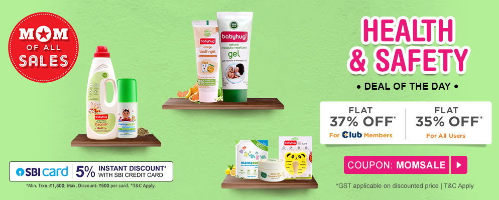 firstcry.com - Avail 35% Off on Health and Safety Products