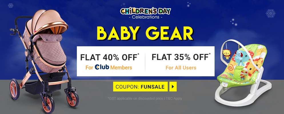 firstcry.com - 35% off on Selected Categories