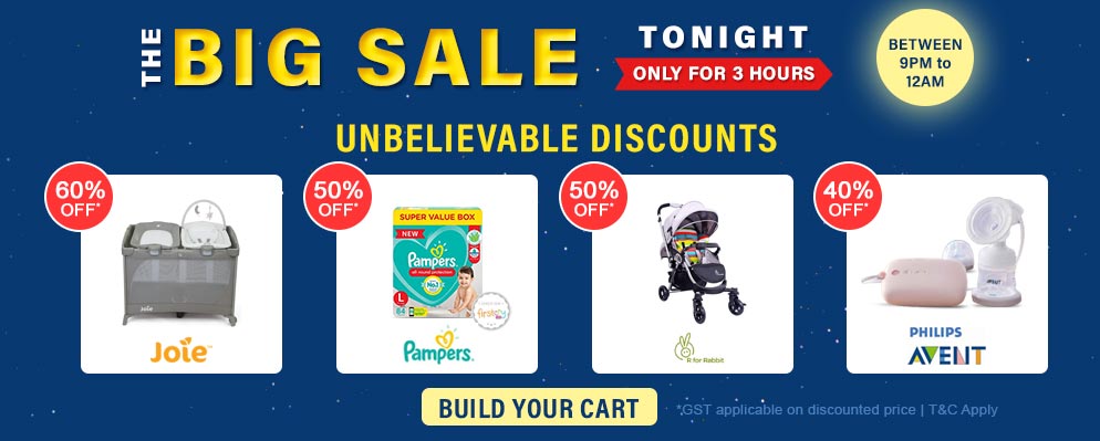 Firstcry coupon code for Today - The Big Sale – Get Up to 60% Off