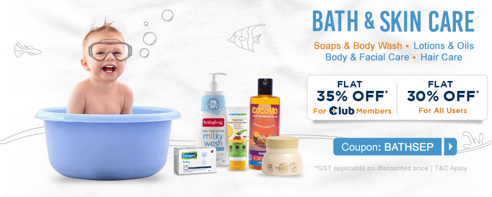 firstcry.com - 35% off on Bath & Skin Care Baby and Adult Range