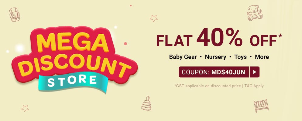 firstcry.com - Get 40% Discount on Baby Gear, Toys and more