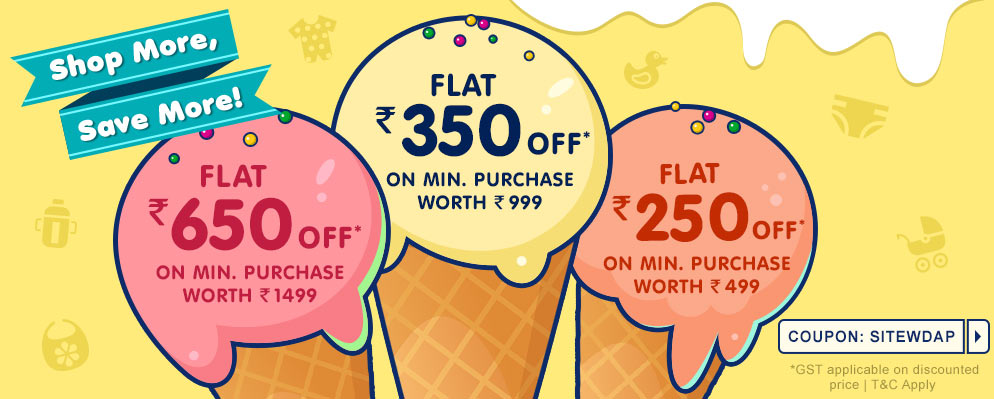 Coupons and Offers for FirstCry - Up To ₹650 Off on all products