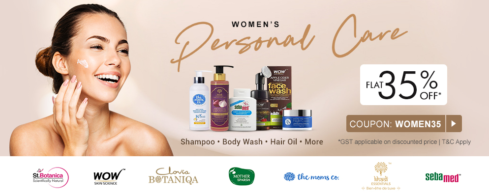 firstcry.com - Flat 35% Discount on Select Women's Care Categories