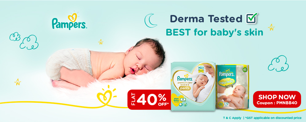 firstcry.com - Get 40% off on Pampers Newborn