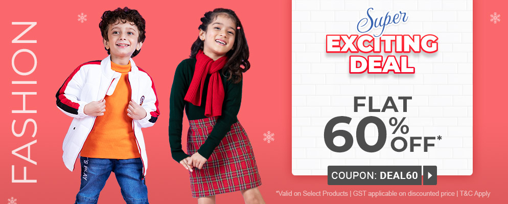 firstcry.com - Get Flat 60% Off