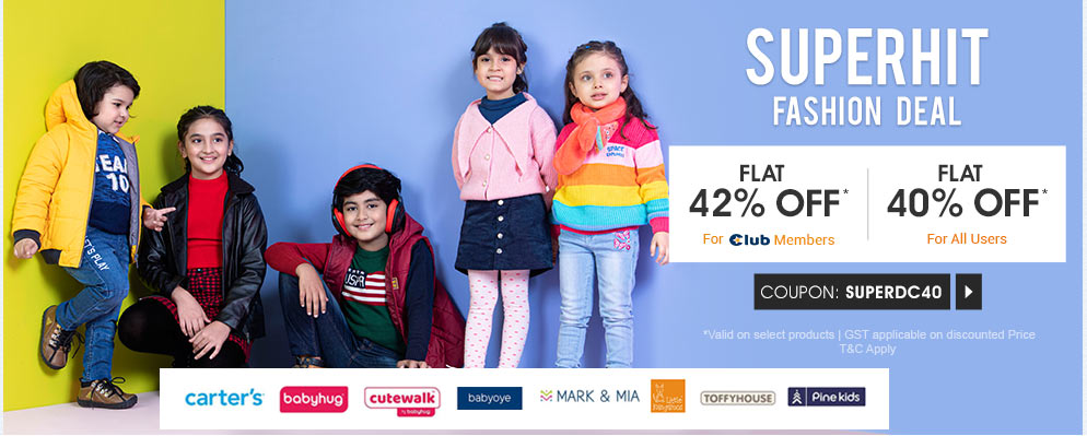 Coupons and Offers for FirstCry - Avail Flat 42% discount