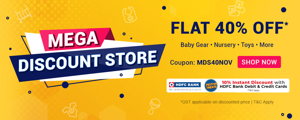 firstcry.com - Avail Flat 40% OFF on Select Baby Product Range