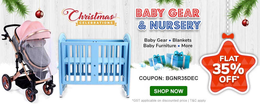 firstcry.com - Flat 35% Off on Baby Gear and Nursery Range