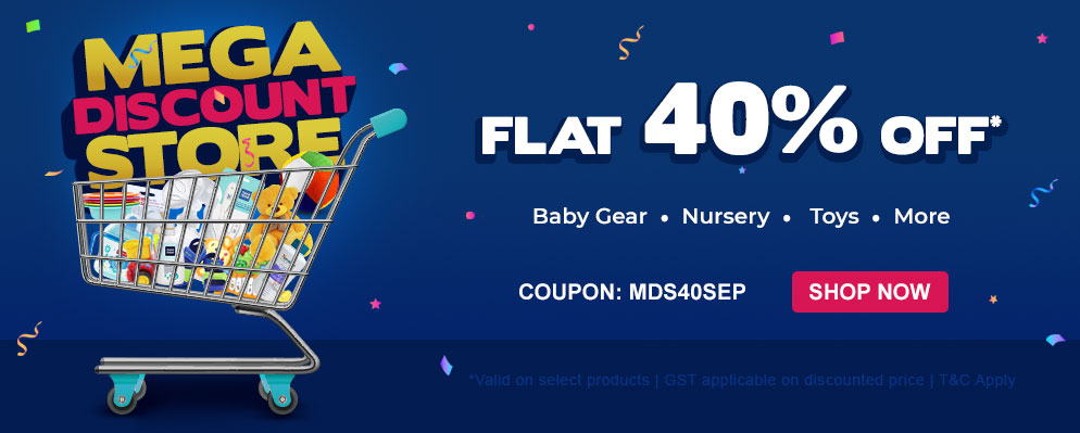 firstcry.com - 40% Discount on Select Range