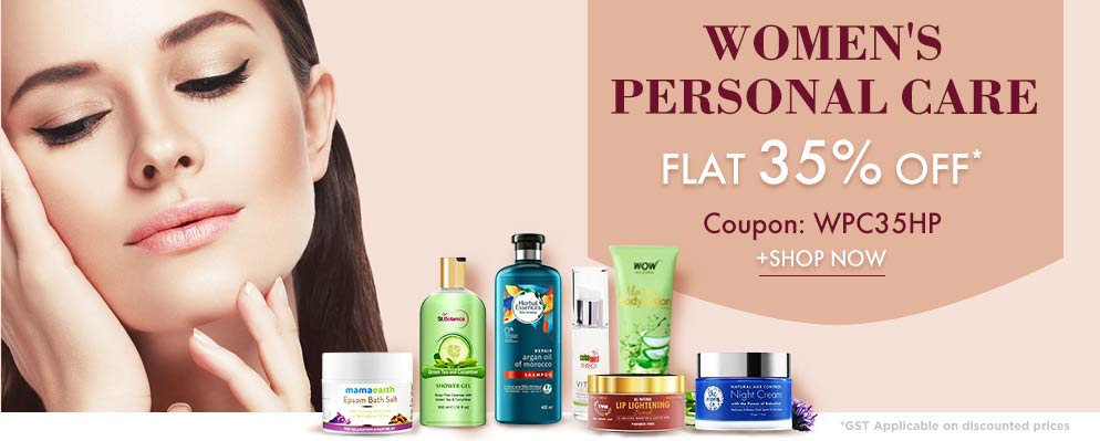 firstcry - 35% Discount on Women's Personal Care Products