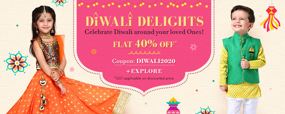 FirstCry.com - Get Flat 40% off on Diwali Collection