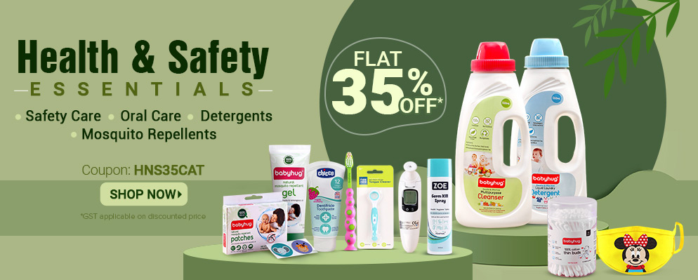 FirstCry.com - 35% Discount on Health and Safety Products