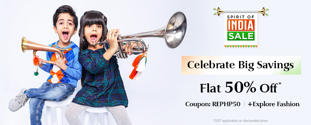 firstcry.com - Spirit of India Sale – Avail Flat 50% OFF