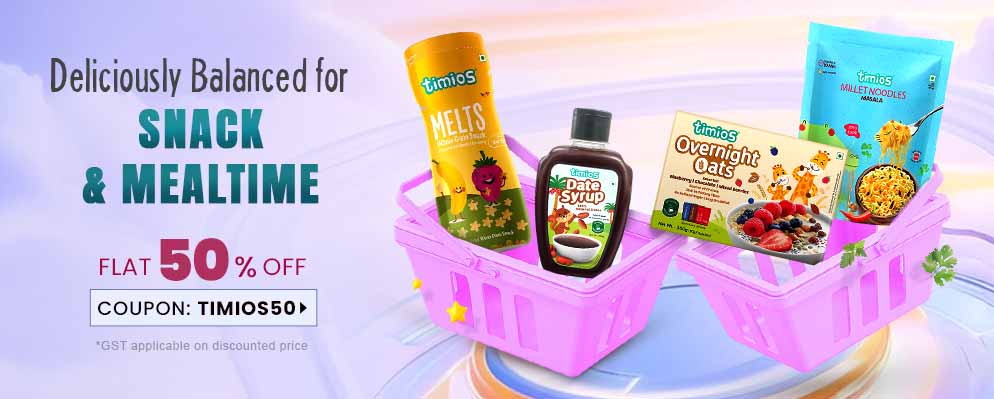 Flat 50% Discount on Bestselling Baby Food