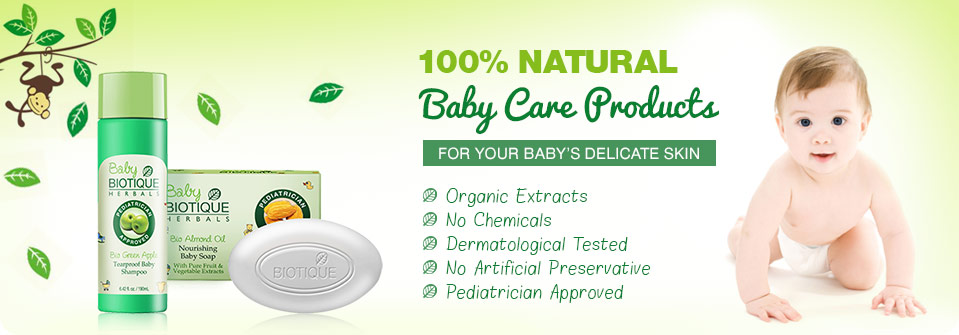 Baby Biotique Natural Baby Care Products