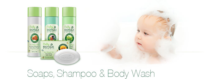 Baby Biotique Soaps, Shampoo & Body Wash