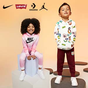 Nike + Jordan + Converse + Levi's