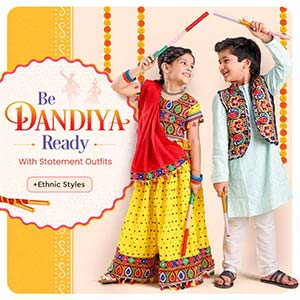Be Dandiya Ready | Up To 14Y