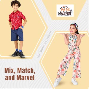 Mix, Match, and Marvel | Up To 14Y