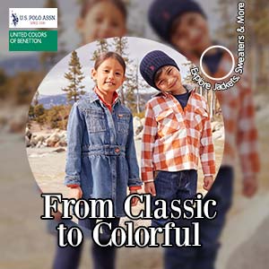 From Classic to Colorful | 2 - 14Y